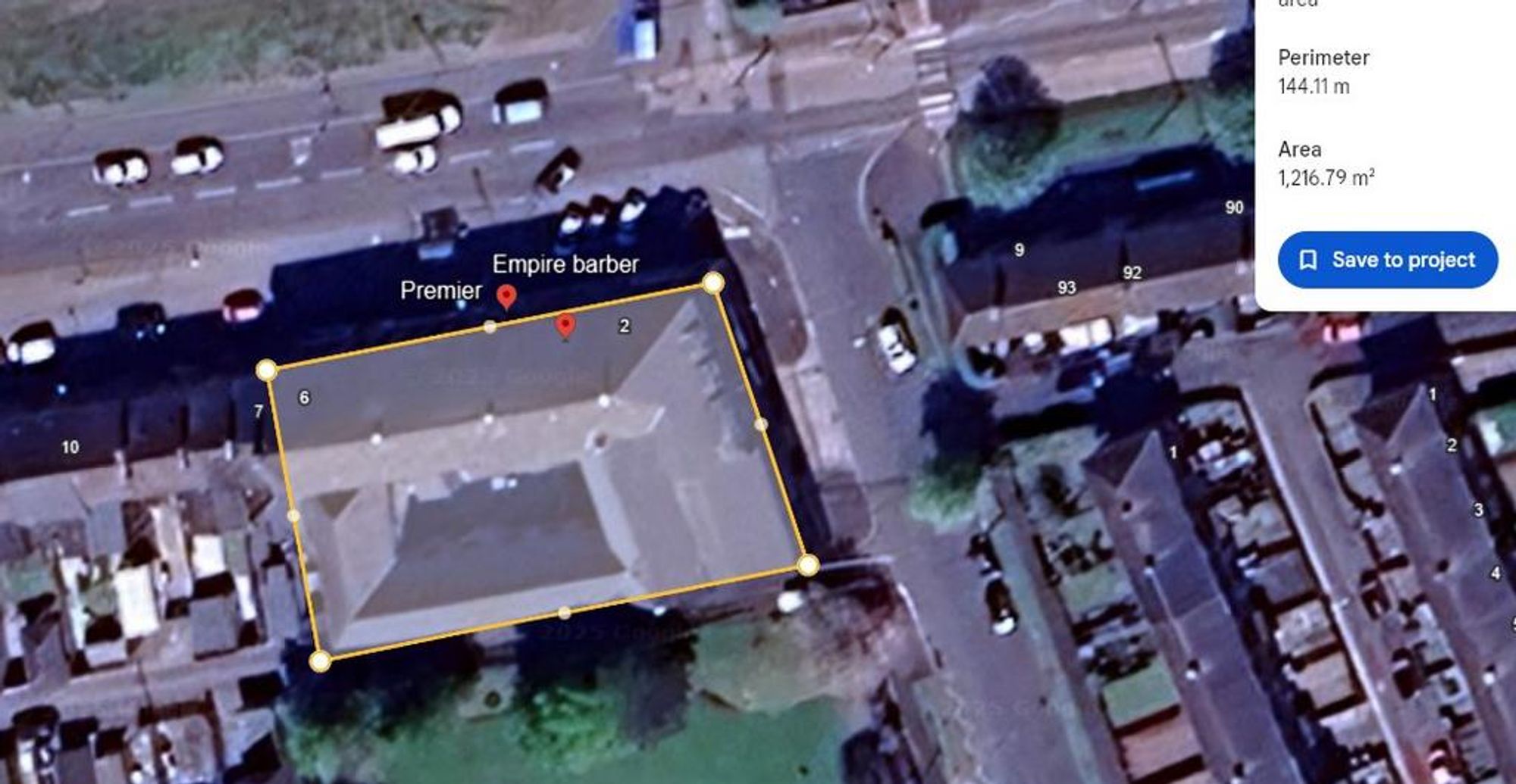 Property aerial view